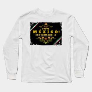 Independencia de México Long Sleeve T-Shirt